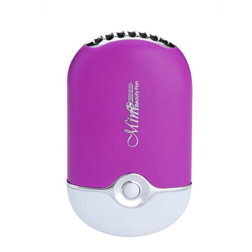 Lash Extension Fan in Purple Pink lash fan for lash extension service.