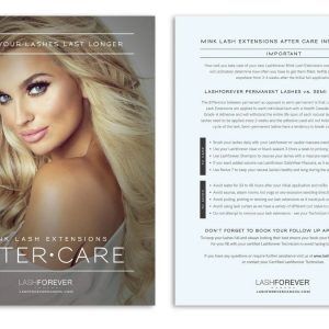 eyelash extension course after card