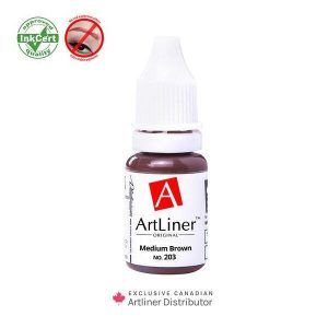 brow tinting course artliner brown