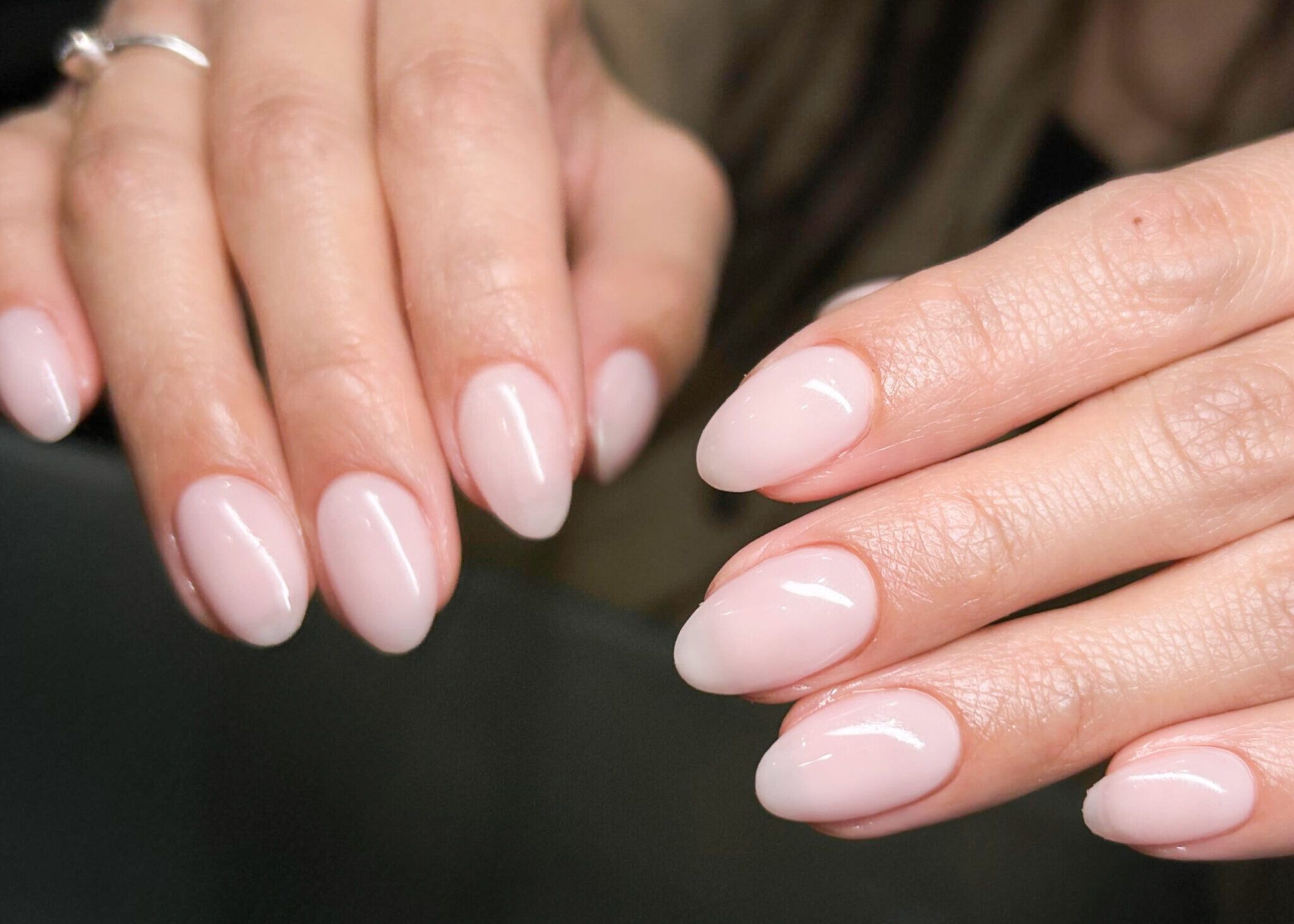Nude manicure at Wrapture Beauty Academy