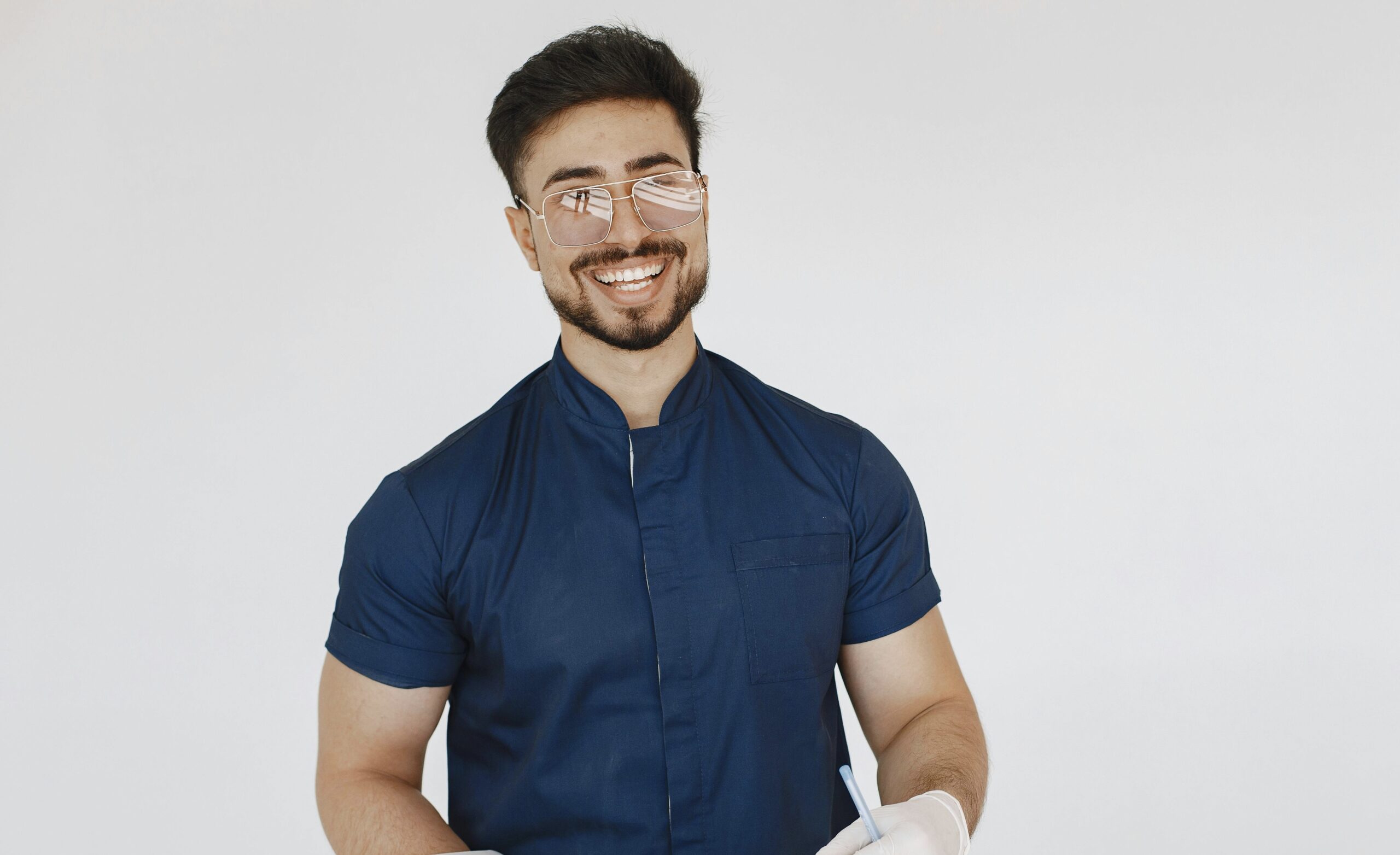 esthetician smiling and making a good first impression